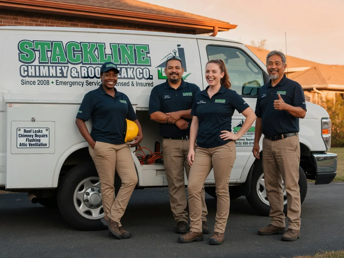Chimney flashing repair company in Westmoreland, KS